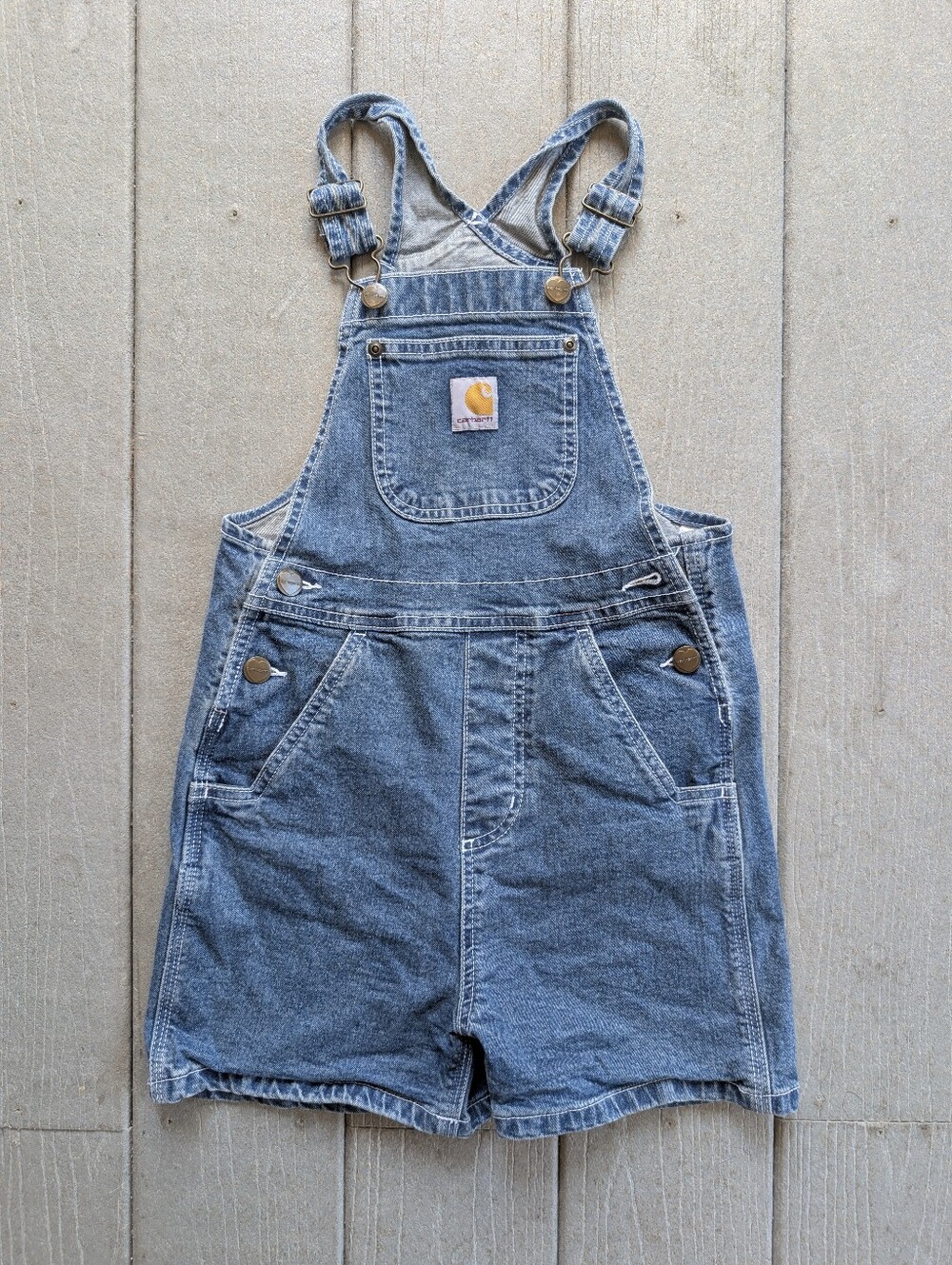Carhartt Denim Overalls - Picture 1 of 3